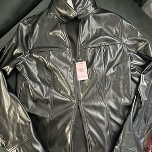 Fashion Nova Black Leather Jacket